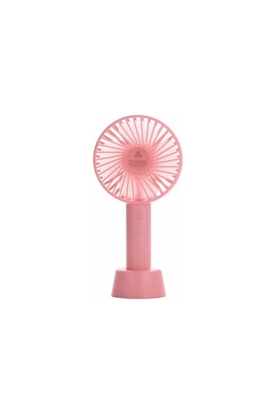 Mini Şarjlı El Ve Masaüstü Fan Soğutucu Vantilatör Standlı Taşınabilir - 7
