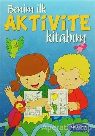 Benim İlk Aktivite Kitabım - Mavi Kitap ürün görseli