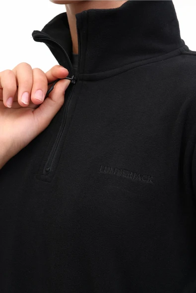 Lumberjack WL 7UNIQ 5PR Siyah Kadın Polar 102027682 - Resim 4