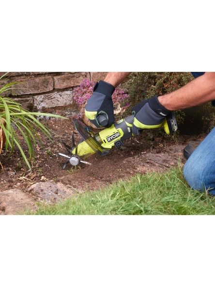 Ryobi RY18HCA-0 Akülü Mini Çapalama Makinesi 12 cm (Akü ve Şarj Cihazı Dahil Değildir) - 5133005766 - Resim 5