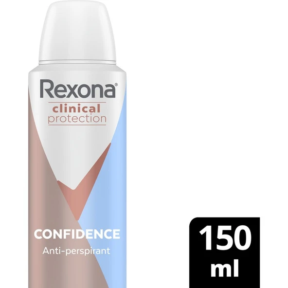 Rexona Clinical Protection Kadın Sprey Deodorant Confidence 150 ml ürün görseli