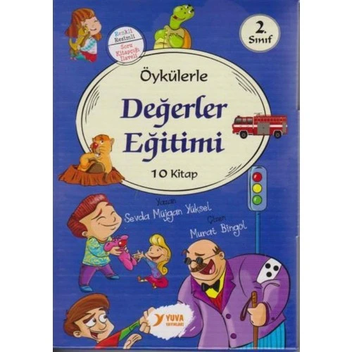 2. Sınıflar İçin Öykülerle Değerler Eğitimi Seti (10 Kitap Takım) ürün görseli