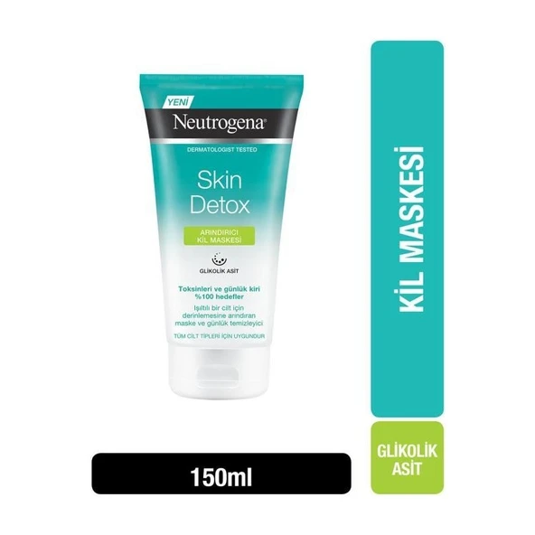 Neutrogena Skin Detox Arındırıcı Kil Maskesi 150 ml ürün görseli
