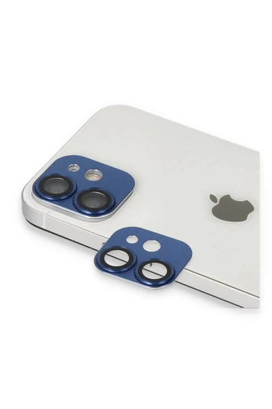 Litae Trend BFS iPhone 11 Pers Alüminyum Kamera Lens - Lacivert