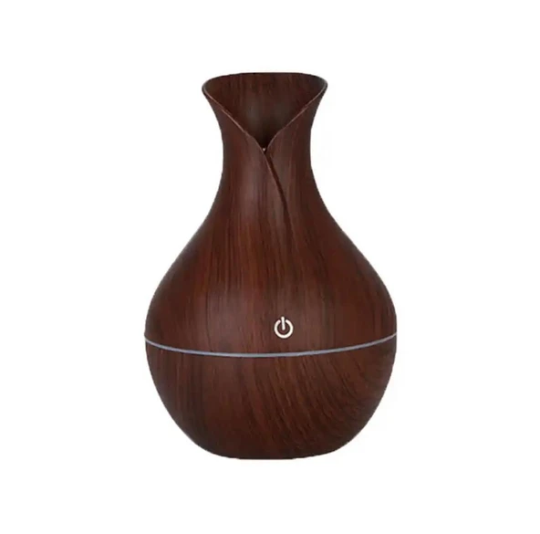 300 Ml Hava Nemlendirici Buhar Makinesi Ve Aroma Difüzörü Ahşap Görünümlü - 7