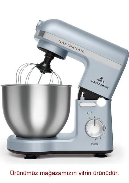 Karaca Mastermaid Chef 1500 W 5 lt Açık Mavi Stand Mikser ürün görseli
