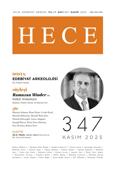 Hece Dergi 347.Sayı Kasım 2025 ürün görseli 1