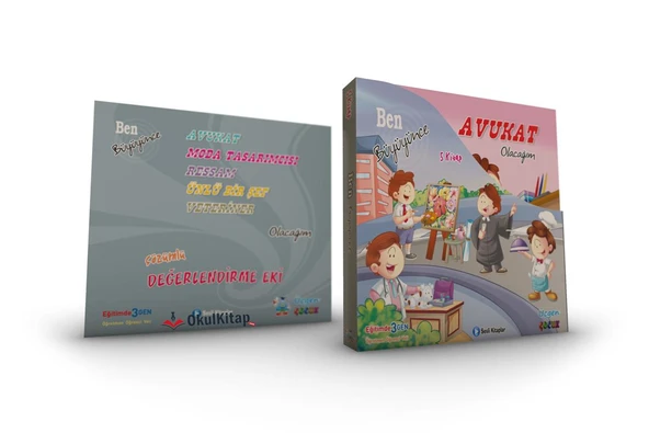 Üçgen Yayıncılık Ben Büyüyünce Serisi 5 Kitap ürün görseli