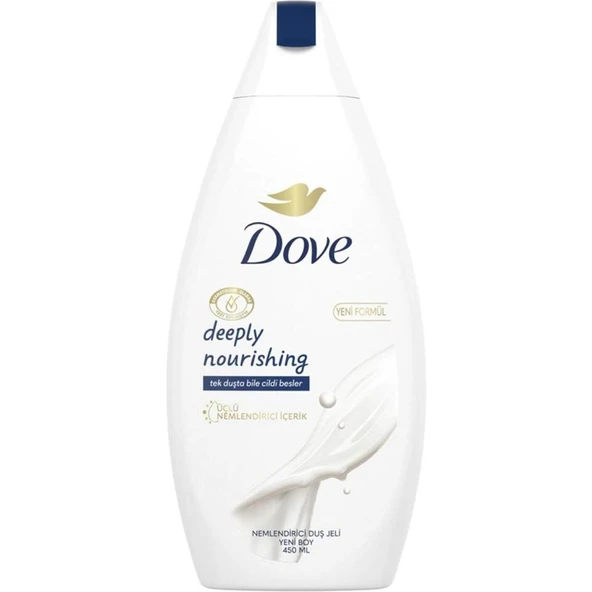 Dove Deeply Nourishing Duş Jeli 450 Ml ürün görseli