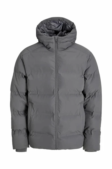 Jack Jones Soho Puffer Kapüşonlu Erkek Ceket 12278749 - Resim 7