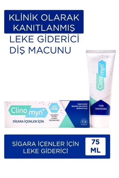 Clinomyn Nane Aromalı Beyazlatma Diş Macunu 75 ml - Resim 2