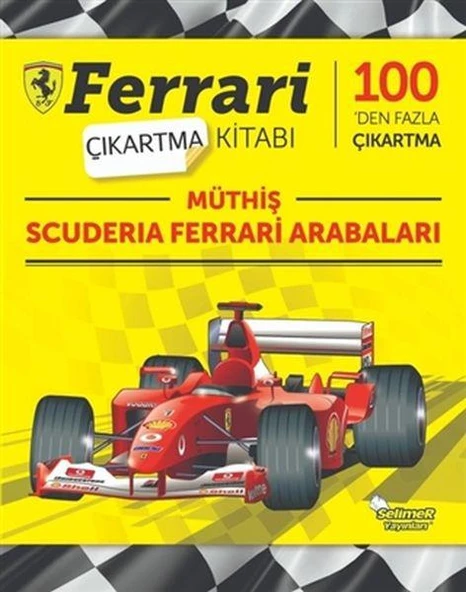 Müthiş Scuderia Ferrari Arabaları - Ferrari Çıkartma Kitabı ürün görseli