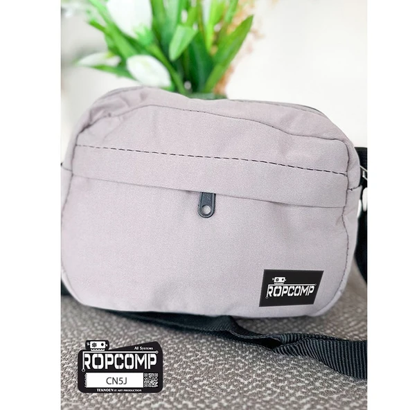 Ropcomp Harici HDD Taşıma Omuz Çantası Eko Geniş Bej - 4