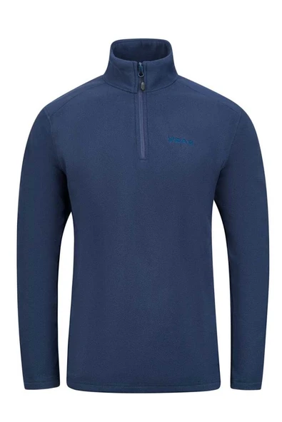 2AS Cedric Erkek Yarım Fermuarlı İnce Polar Sweatshirt Lacivert