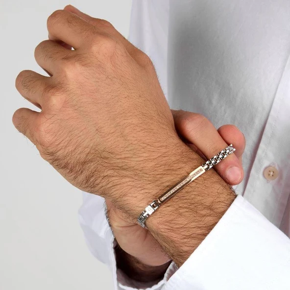 Maserati  JM424AVD59 Erkek Bileklik - Resim 5