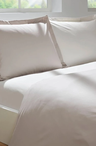 Özdilek Colourist Kumbeji Vanilya Çift Kişilik %100 Pamuk Nevresim Takımı - 3