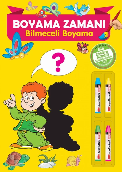 Boyama Zamanı: Bilmeceli Boyama ürün görseli
