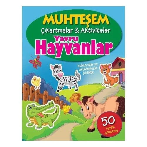 Yavru Hayvanlar - Muhteşem Çıkartmalar ve Aktiviteler ürün görseli