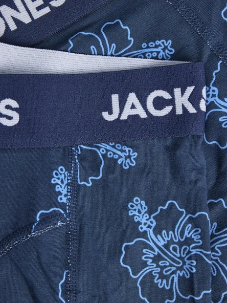 Jack Jones Canthony Prınt 3 Lü Paket Erkek Boxer 12298171 - Resim 6