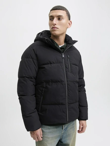 Jack Jones Owen Puffer Erkek Mont 12278792 - Resim 2