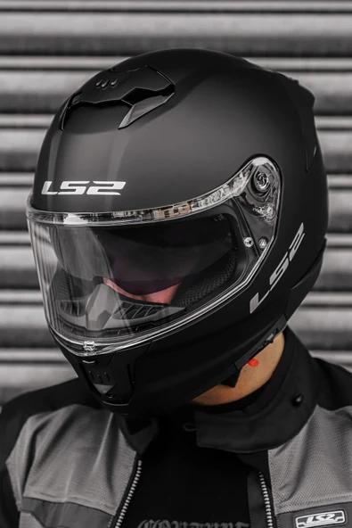 LS2 STREAM 2 MAT SIYAH KASK - 5