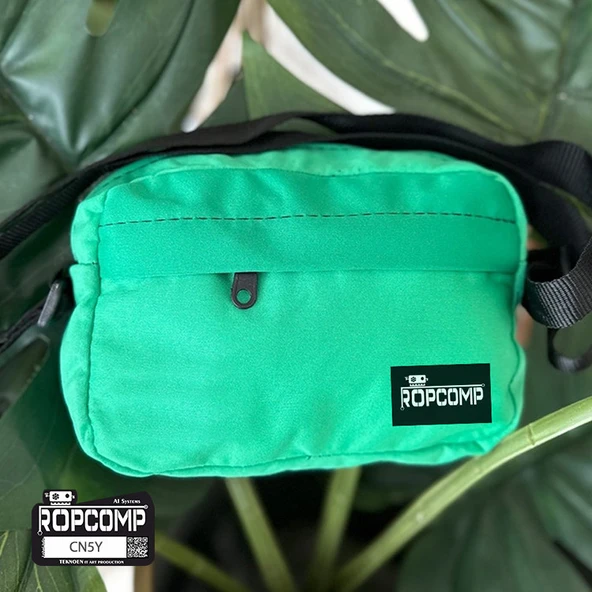 Ropcomp Harici HDD Taşıma Omuz Çantası Eko Geniş Yeşil - 4