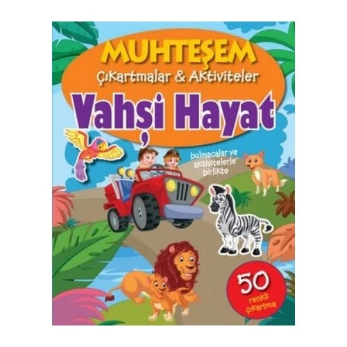 Vahşi Hayat - Muhteşem Çıkartmalar ve Aktiviteler ürün görseli