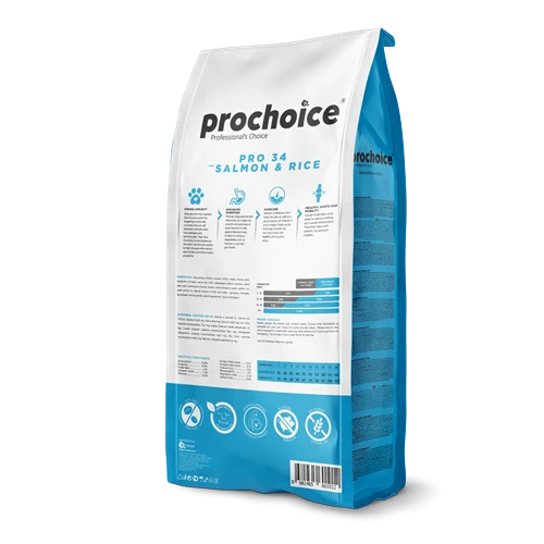 Prochoice Yetişkin Kediler İçin, Hipoalerjenik, Somon Balıklı Ve Pirinçli Kuru Mama 15 kg - Resim 3