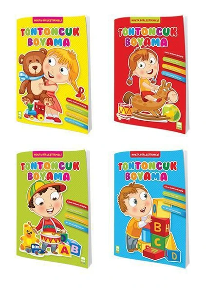 Tontoncuk Boyama (4 Kitap) ürün görseli