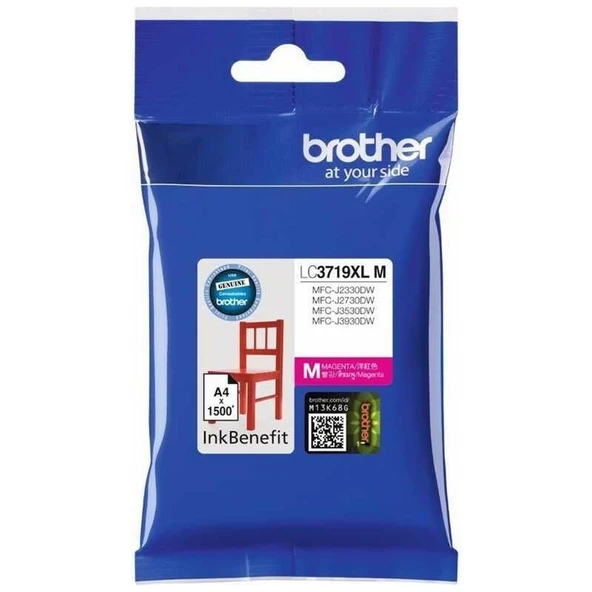 Brother LC3719XL M Kırmızı Orjinal Kartuş - MFC-J3930DW