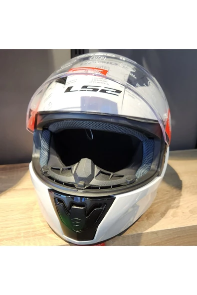 LS2 RAPID 2 SOLID BEYAZ KAPALI KASK - 3