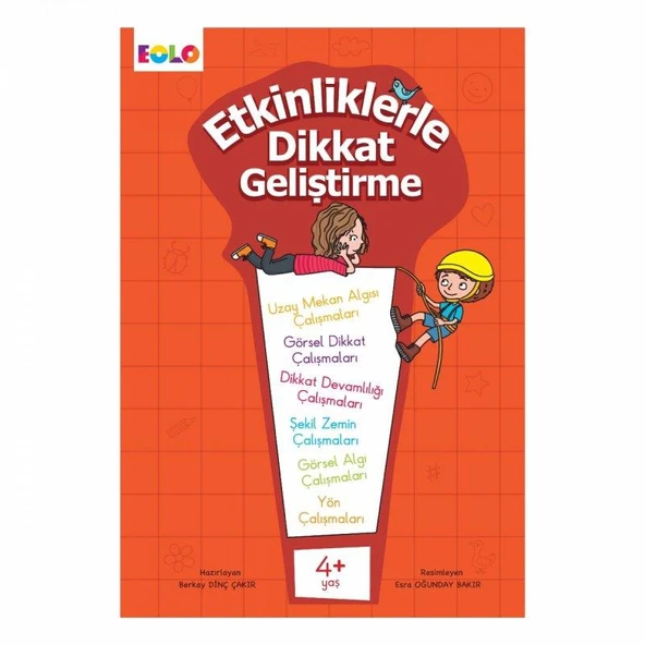 Etkinliklerle Dikkat Geliştirme 4+ Yaş ürün görseli