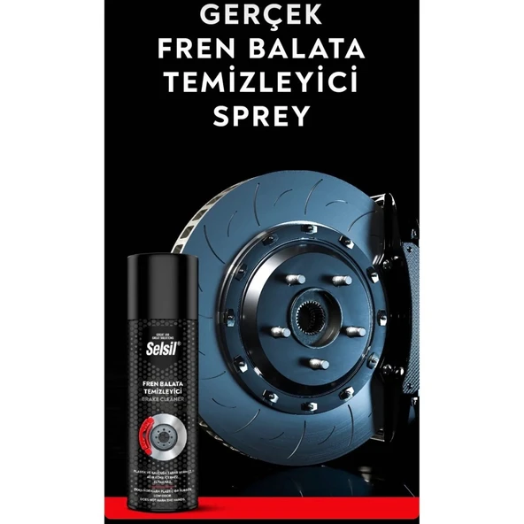 Selsil Fren Balata Temizleme Spreyi 500 ml -3 Adet - Resim 3