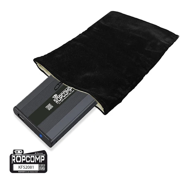 Ropcomp Taşıma Kılıfı Kadife Kumaş 21x14 cm (7'' Tablet, 3.5" HDD & 2.5" Harici HDD Uyumlu)
