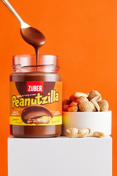 Züber Peanutzilla x1+ Original Fıstık Ezmesi x1 + %100 Fıstık Ezmesi x1 - Resim 4