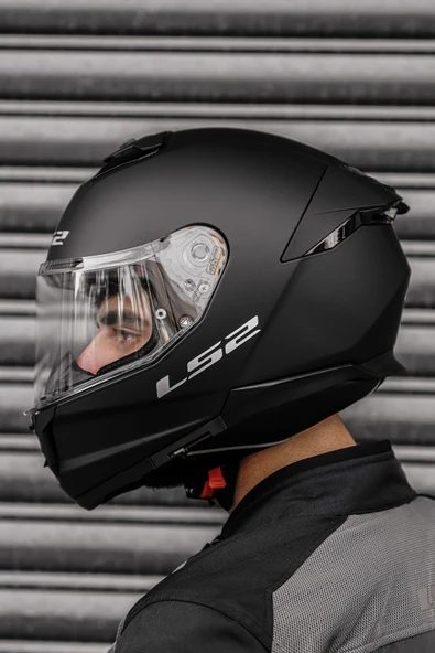 LS2 STREAM 2 MAT SIYAH KASK - 4