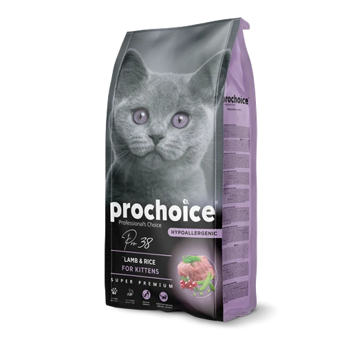 Prochoice Yavru Kediler İçin, Hipoalerjenik, Tavuk Etli Ve Pirinçli Kuru Mama 15 kg ürün görseli