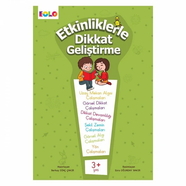 Eolo / Etkinliklerle Dikkat Geliştirme 3+ Yaş ürün görseli