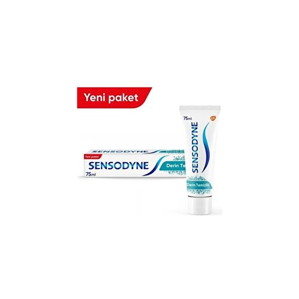 Sensodyne Diş Macunu Derin Temizlik Günlük Koruma 75 ml Hassas Dişler İçin - Resim 8
