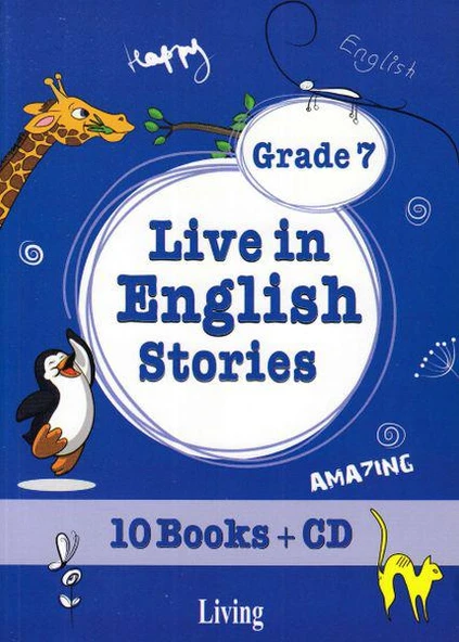 Live in English Stories Grade 7 - 10 ürün görseli