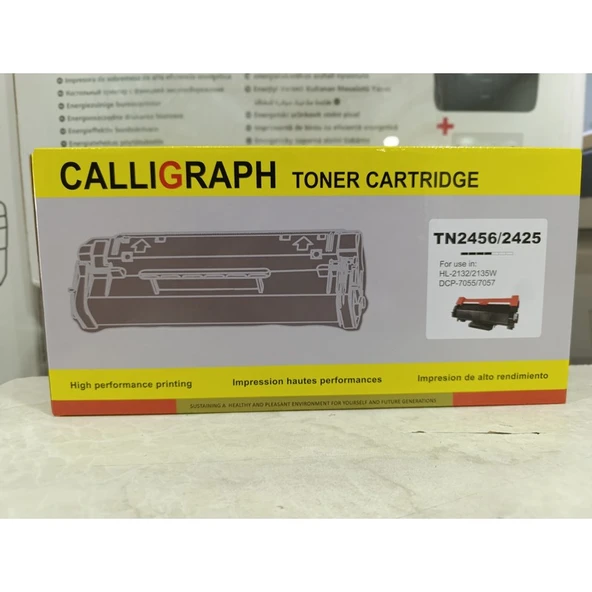 Calligraph Callıgraph Brother TN-2456/2425 Muadil Lazer Toner - 2