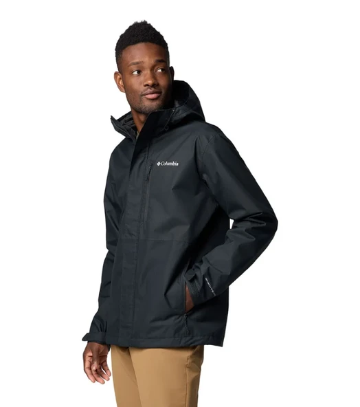 Columbia Hikebound™ II Jacket Siyah Erkek Outdoor Yağmurluk WM2619 - Resim 4