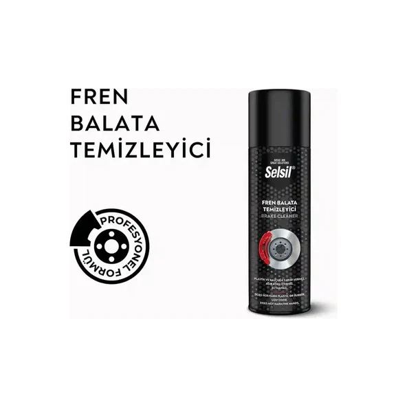 Selsil Fren Balata Temizleme Spreyi 500 ml -3 Adet - Resim 2