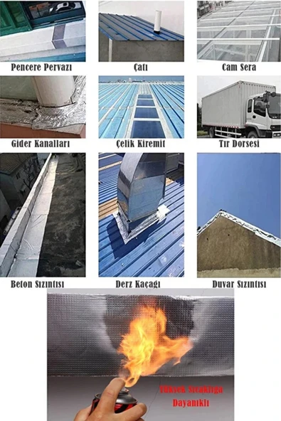 Premium Su Sızdırmaz İzolasyon Çatlak Boru Tamir Çamur Bandı Isıya Dayanıklı Sakız Bant 48 Mm X 2 Mt - Resim 6