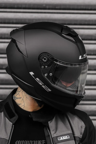 LS2 STREAM 2 MAT SIYAH KASK - 6