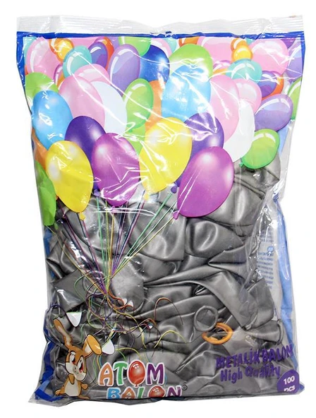 BALON METALİK GÜMÜŞ ürün görseli
