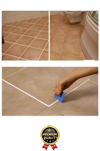 Profesyonel Kolay Kullanıma Hazır Zemin Duvar Onarma Gaga Uçlu Tüp Fayans Arası Derz Dolgu Bej - Resim 5