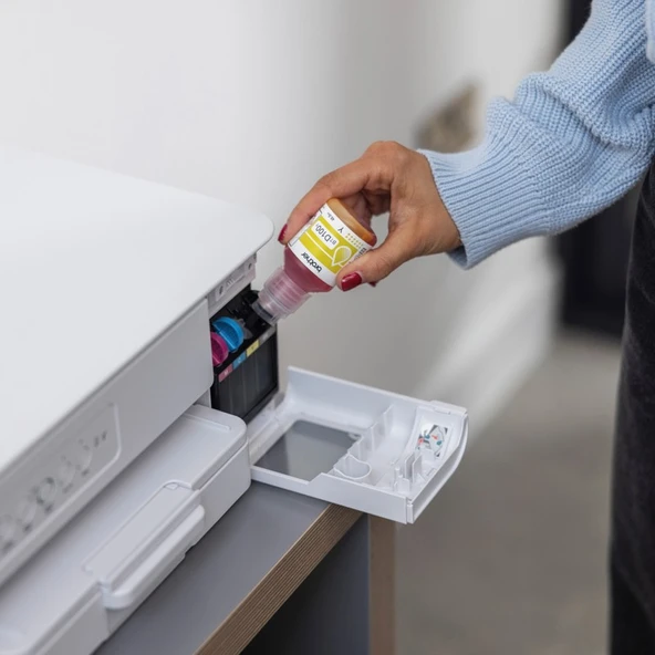 Brother BTD100Y Sarı Orijinal Brother Mürekkep Şişesi - 5