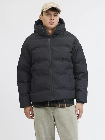 Jack Jones Soho Puffer Kapüşonlu Erkek Ceket 12278749 ürün görseli 1