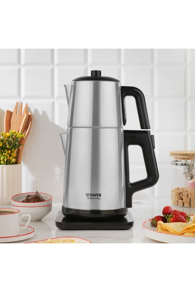 Schafer Teaform Plus 2200 W Çelik Inox Çay Makinesi ürün görseli 1